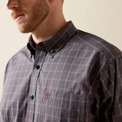 Ariat Mens Pro Series Tucker Shirt Grey - 10065858