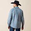 Ariat Mens Pro Series Walter Classic Fit Shirt Lyon Blue - 10079359