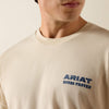 Ariat Mens Proven Stamp Classic Fit T-Shirt Natural - 10073416