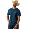 Ariat Mens Quality Wood States T-Shirt Key Largo - 10073764