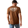Ariat Mens Quality Wooden Forty Eight T-Shirt Brown - 10073411