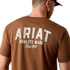 Ariat Mens Quality Wooden Forty Eight T-Shirt Brown - 10073411
