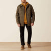 Ariat Mens Quilted Shirt Jacket Dark Green