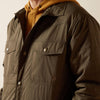 Ariat Mens Quilted Shirt Jacket Dark Green