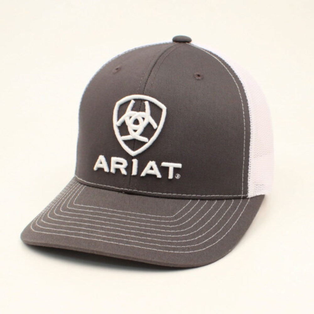 Ariat Mens R112 Grey Mesh Cap - A300003206