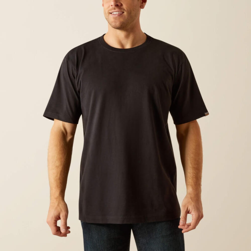 Ariat Mens Rebar Black Standard T-Shirt