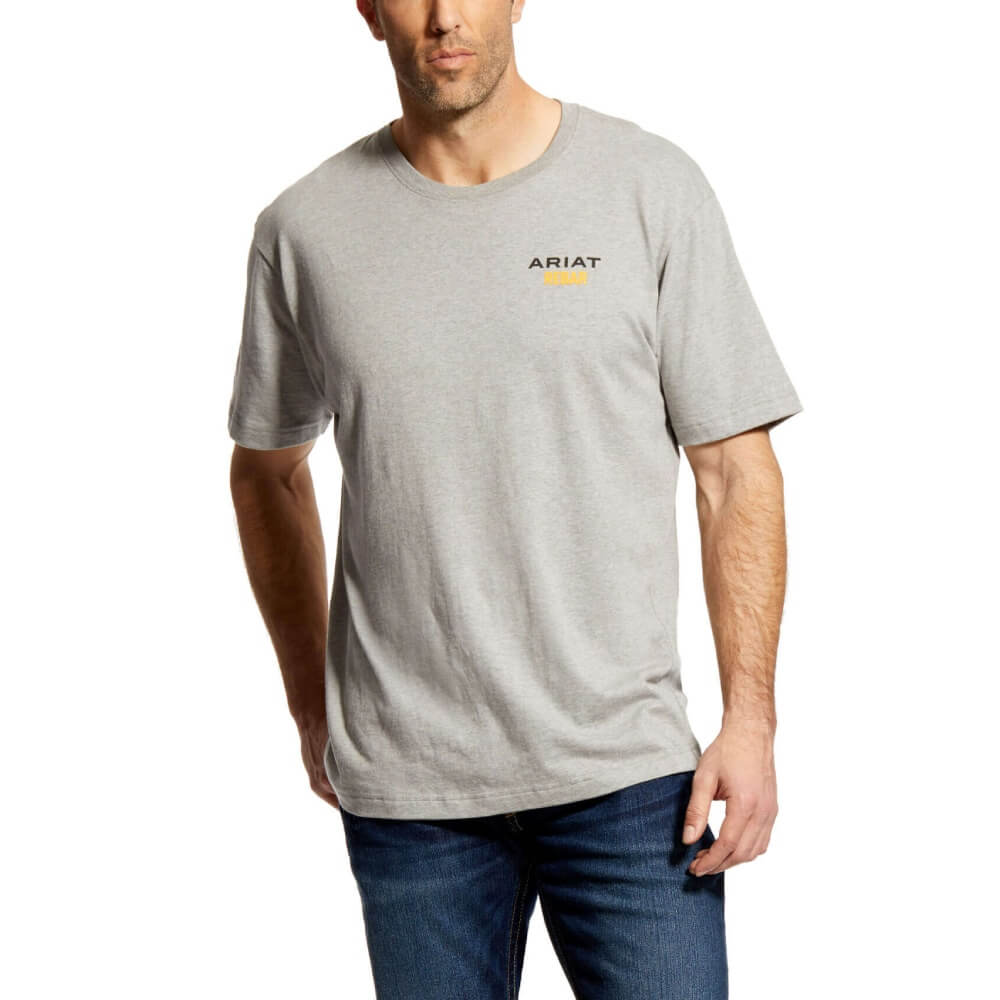 Ariat Mens Rebar Cotton Strong Block Work T-Shirt