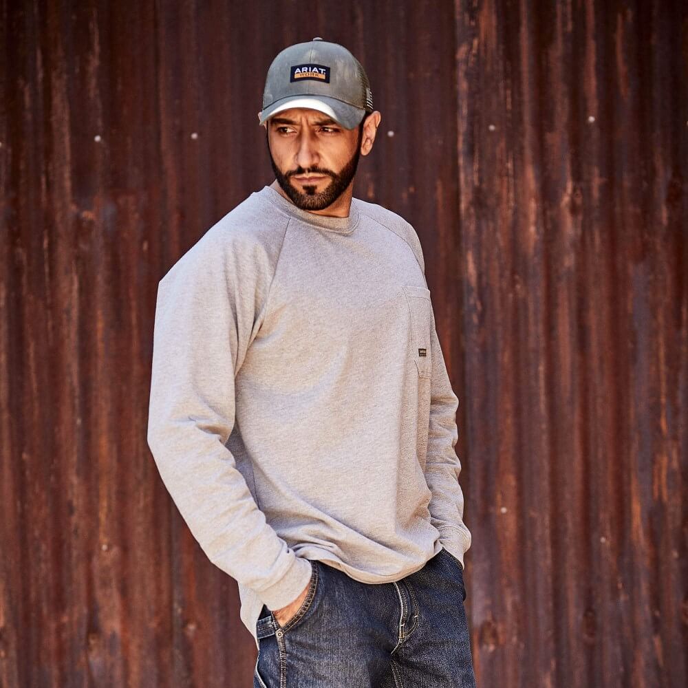 Ariat Mens Rebar Cotton Strong Graphic Work T-Shirt - 10027901