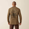Ariat Mens Rebar Cotton Strong Hardhead T-Shirt Canteen - 10079864