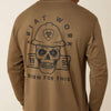 Ariat Mens Rebar Cotton Strong Hardhead T-Shirt Canteen - 10079864