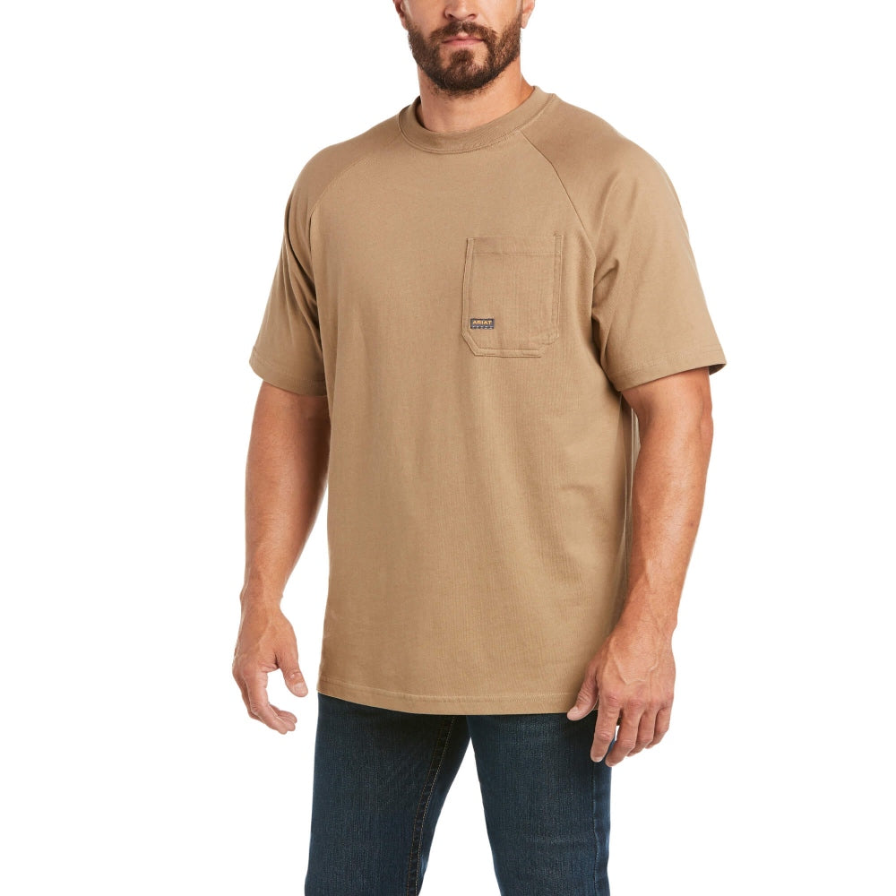 Ariat Mens Rebar Cotton Strong T-Shirt 