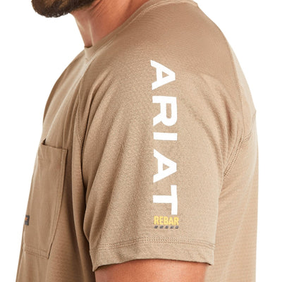 Ariat Mens Rebar Heat Fighter Work T-Shirt