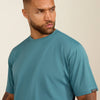 Ariat Mens Rebar Heat Fighter Textured Logo T-Shirt Hydro - 10071313