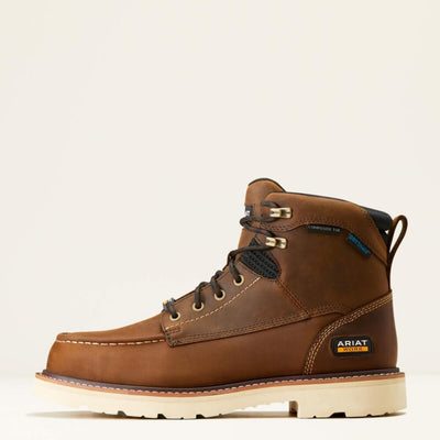 Ariat Mens Rebar Lift 6" Waterproof Composite Toe Work Boots