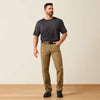 Ariat Mens Rebar M4 Relaxed Made Tough DuraStretch Jeans Field Khaki - 10030239
