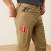 Ariat Mens Rebar M4 Relaxed Made Tough DuraStretch Jeans Field Khaki - 10030239