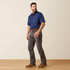 Ariat Mens Rebar M4 Relaxed Made Tough DuraStretch Jeans Rebar Gray - 10030250