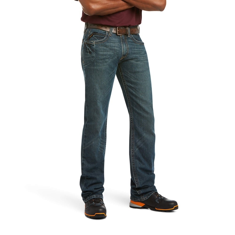 Ariat Mens Rebar M5 Edge Stackable Work Jeans