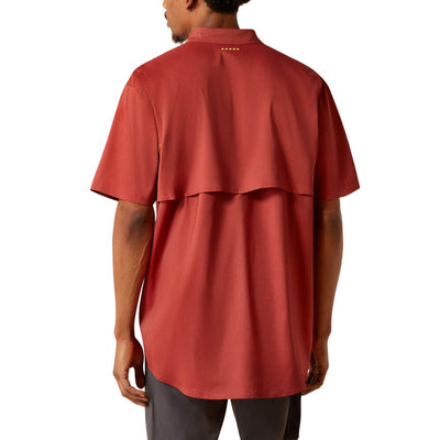 Ariat Mens Rebar Red Work Shirt