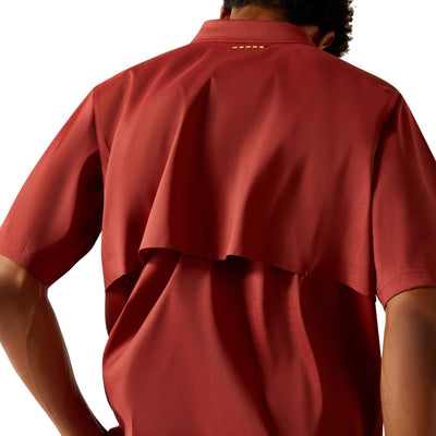 Ariat Mens Rebar Red Work Shirt