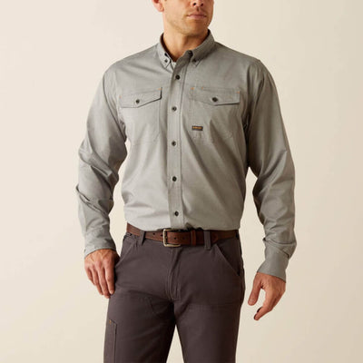 Ariat Mens Rebar VentTEK Dura Stretch Work Shirt