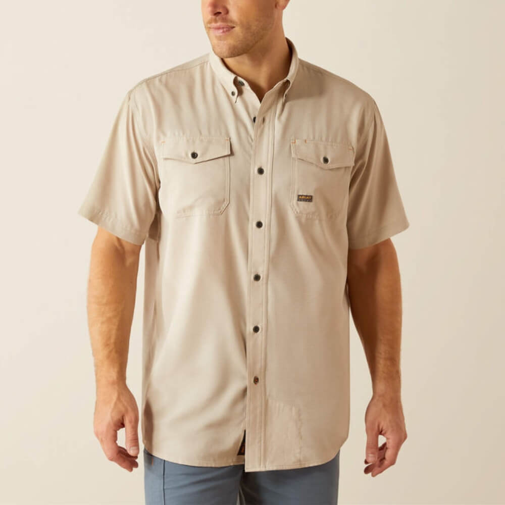 Ariat Mens Rebar VentTEK Work Shirt