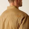 Ariat Mens Rebar Washed Twill Work Shirt