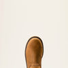 Ariat Mens Rebar Wedge Waterproof Work Boots Distressed Brown - 10053613