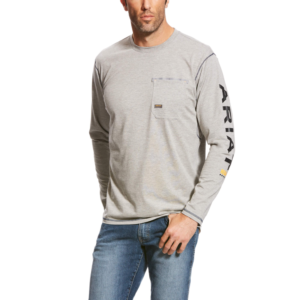 Ariat Mens Rebar Workman Logo Work T-Shirt - 10023918