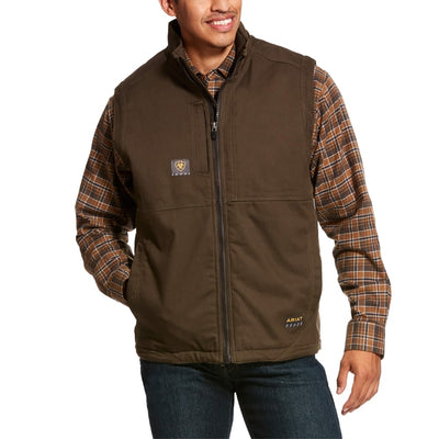 Ariat Mens Rebar Wren DuraCanvas Work Vest