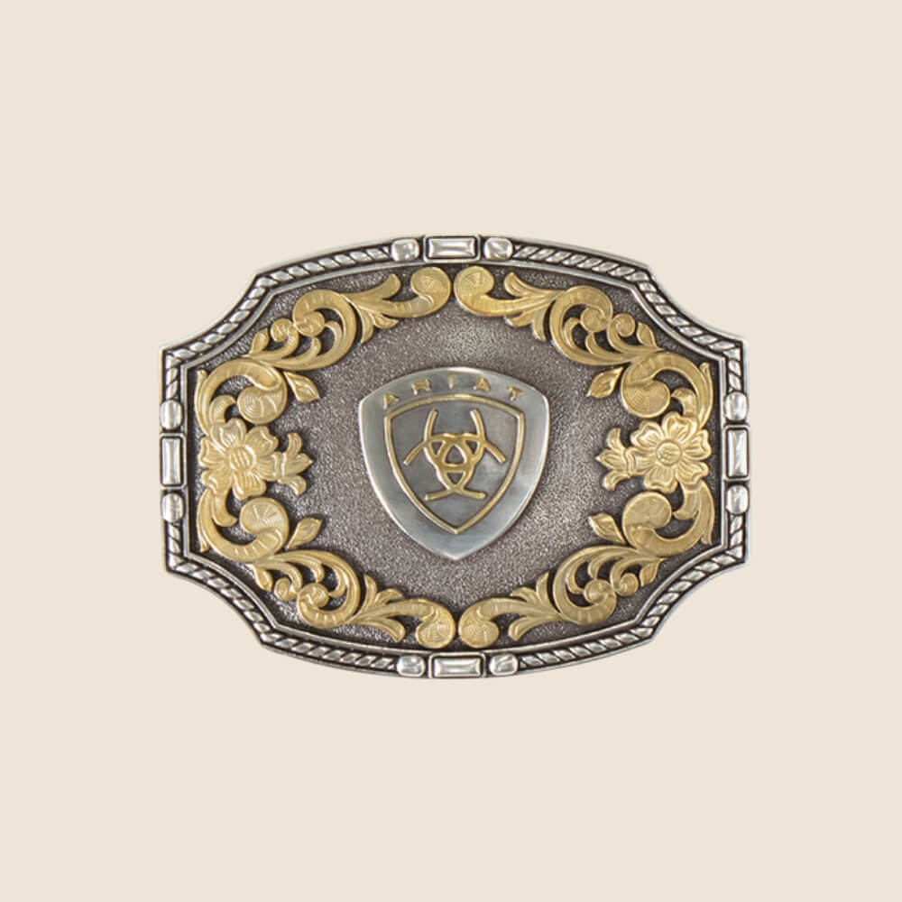 Ariat Mens Rectangle Belt Buckle - A37023