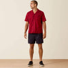Ariat Mens Retro Camp Classic Fit Shirt Rio Red Western Toss - 10071592