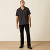 Ariat Mens Retro Camp Classic Fit Shirt Shale - 10071692
