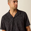 Ariat Mens Retro Camp Classic Fit Shirt Shale - 10071692