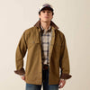 Ariat Mens Retro Canvas Shirt Jacket Kangaroo - 10079376