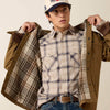 Ariat Mens Retro Canvas Shirt Jacket Kangaroo - 10079376