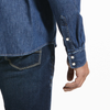 Ariat Mens Retro Fit Shirt Denim - 10033464