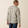 Ariat Mens Retro Holt Fitted Snap Shirt Four Leaf Clover Plaid - 10071643