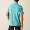 Ariat Mens Retro Western Snap Polo Shirt