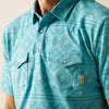 Ariat Mens Retro Western Snap Polo Shirt