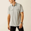 Ariat Mens Retro Western Snap Polo Shirt
