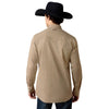 Ariat Mens Rip Long Sleeve Snap Shirt Antique Gold - 10080698