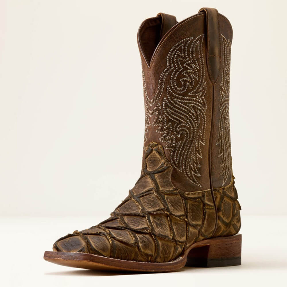 Ariat Mens Riverside Wide Square Toe Cowboy Boots - 10080347