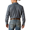 Ariat Mens Robert Chambray Blue Shirt