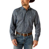 Ariat Mens Robert Chambray Blue Shirt