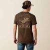 Ariat Mens Rocky Mountain Bull T-Shirt Turkish Coffee - 10080633