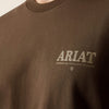 Ariat Mens Rocky Mountain Bull T-Shirt Turkish Coffee - 10080633