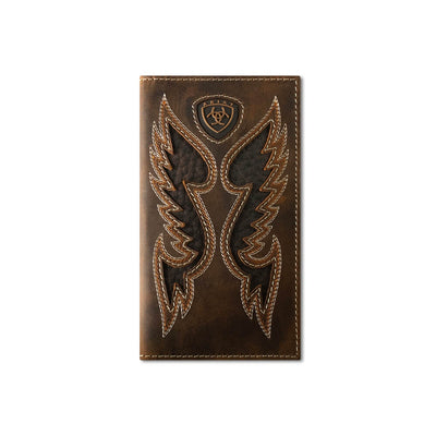 Ariat Mens Rodeo Boot Stitch Wallet