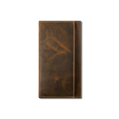 Ariat Mens Rodeo Boot Stitch Wallet Brown - A3565902
