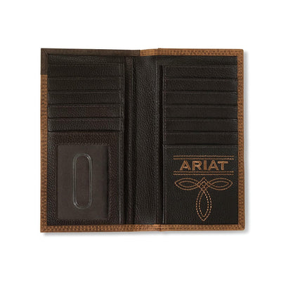 Ariat Mens Rodeo Wallet Brown